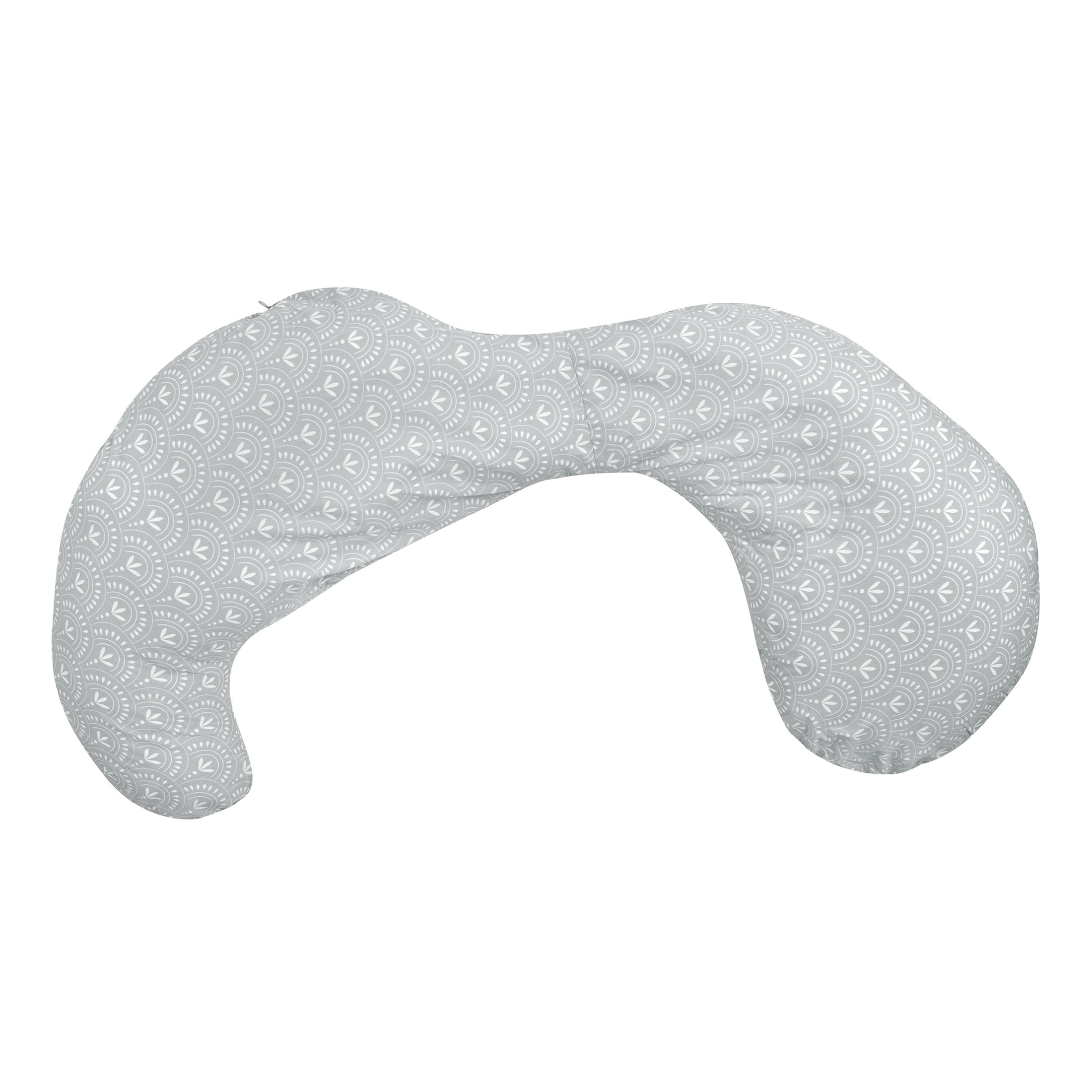 Boppy Pregnancy Body Pillow with Easy-on Removable Pillow Cover in Sage Boho Arches for Full-body Support, A Walmart Exclusive Body Pillow for Pregnancy and Postpartum Positioning
