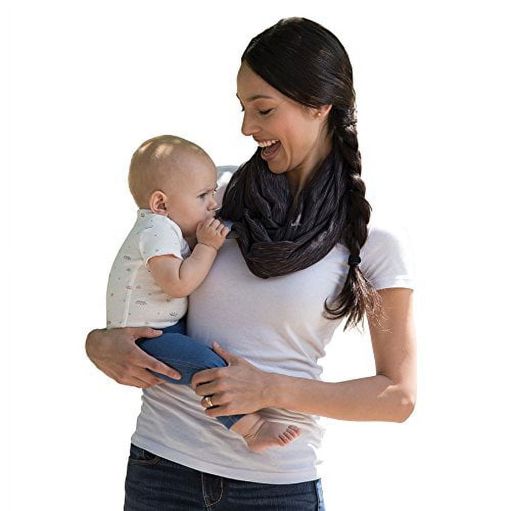 Boppy Teething Scarf Heathered Gray