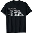 thumbnail image 1 of Boppy The Man The Myth The Legend Grandpa T-Shirt, 1 of 6