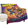 Borderlands Soft Anime Throw Blanket, Durable Manga Flannel Blanket