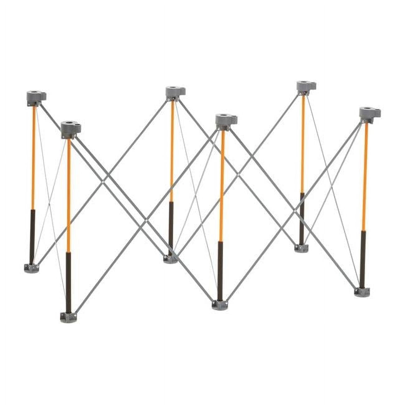Bora 1500 lbs Centipede Folding Work Table - Grey/Yellow - 2 x 4 x 2.5 ...
