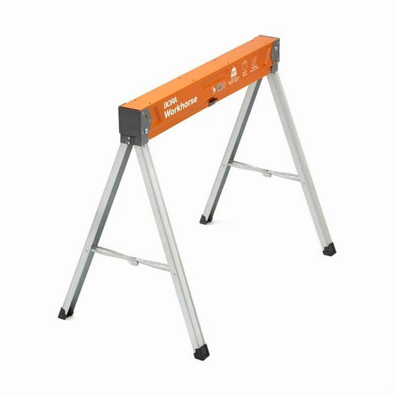 Bora 2037416 4.5 x 34.25 x 3 in. 1200 lbs Heavy Duty Sawhorse Cap, Orange