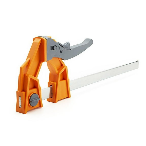 Bora 6 x 4 in. Poly Head Quick Action Ratcheting Lever Clamp