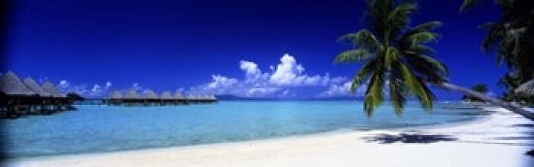 Bora Bora South Pacific Canvas Art - Panoramic Images (18 x 6)