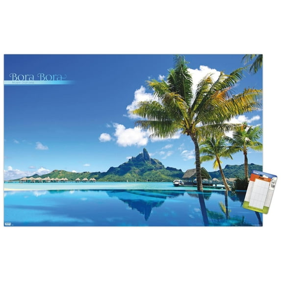 Bora Bora Wall Poster, 22.375" x 34"