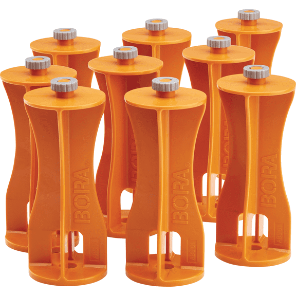 Bora Centipede Workstation Riser Set - Pack of 4 Residential Use, Standard Application