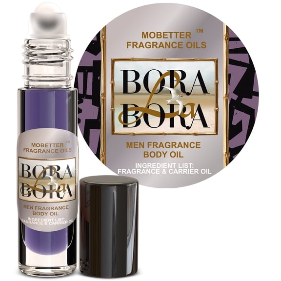 Bora La Bora Cologne Fragrance Body Oil for Men by Mobetter Fragrance Oils