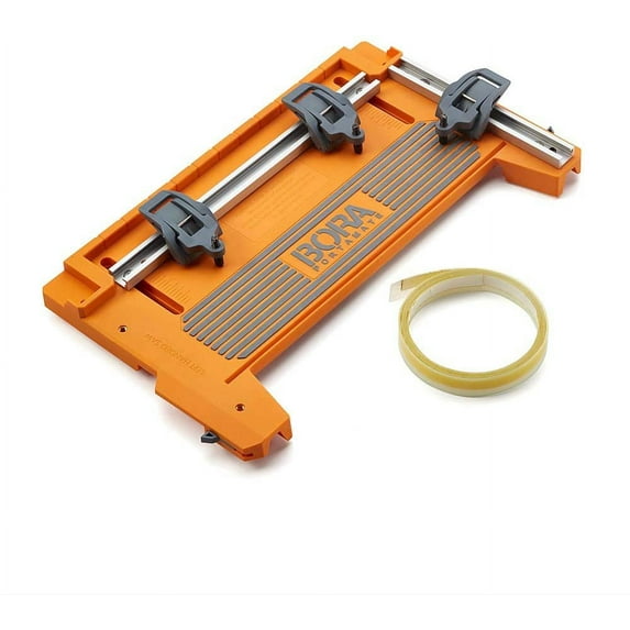 Bora NGX Saw Plate Includes 55" Non-Chip Strip That Elimates Tear Out, Designed for Straight Cuts While Using The NGX Clamp Edge System, 544001