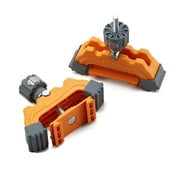 Bora Saw Guide System Track Clamps - Two Pack, Use to Cut Any Angle with the Bora WTX and NGX Saw Guide Systems, Saw Guide Accessory for Woodworkers, DIYers, Carpenters, 542011