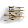 thumbnail image 1 of Bora Portamate Wall Mounted Storage Rack 4 Level Black/gray, 1 of 9