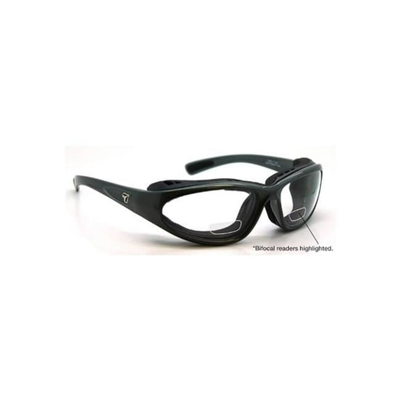 Bora Sharp View Clear Plus 1.50 Reader Sunglasses, Charcoal - Medium & Extra Large