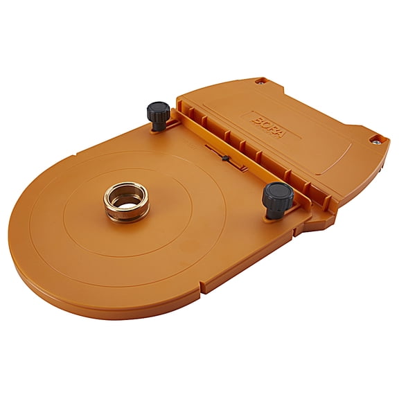 Bora Tool 542005 Woodworking Adjustable Router Tool Guide Accessory, Orange