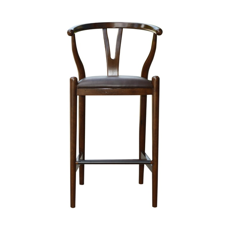 Wishbone style 2024 bar stool