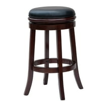 Boraam 29in. Backless Swivel Wood Bar Stool - Cherry Finish