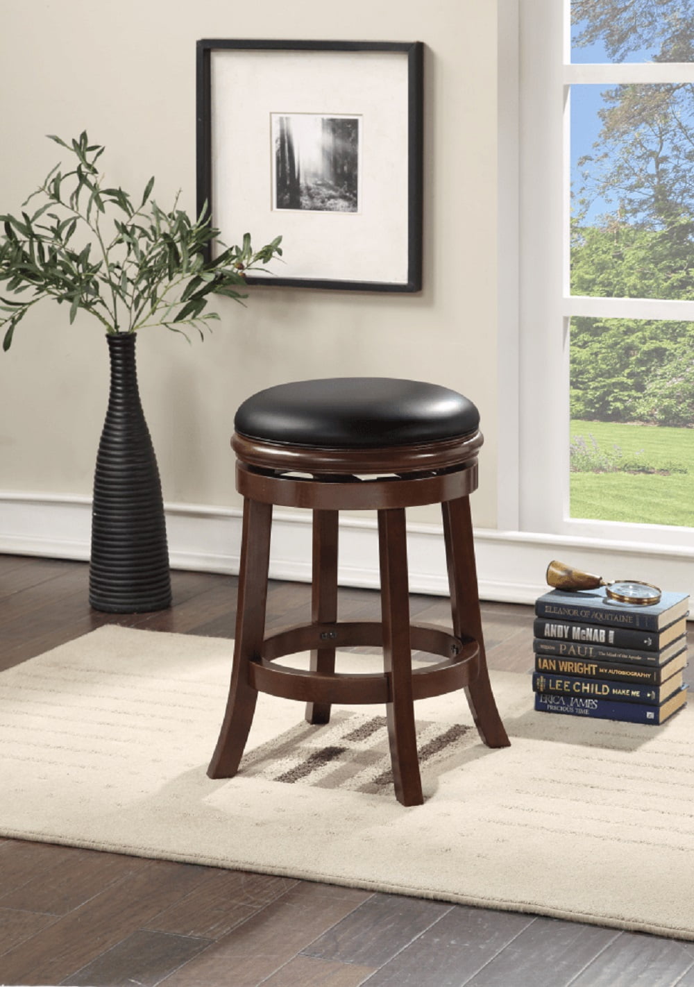 Kitchen Lee Industries Bar Stools Kellan Low Back Swivel Bar