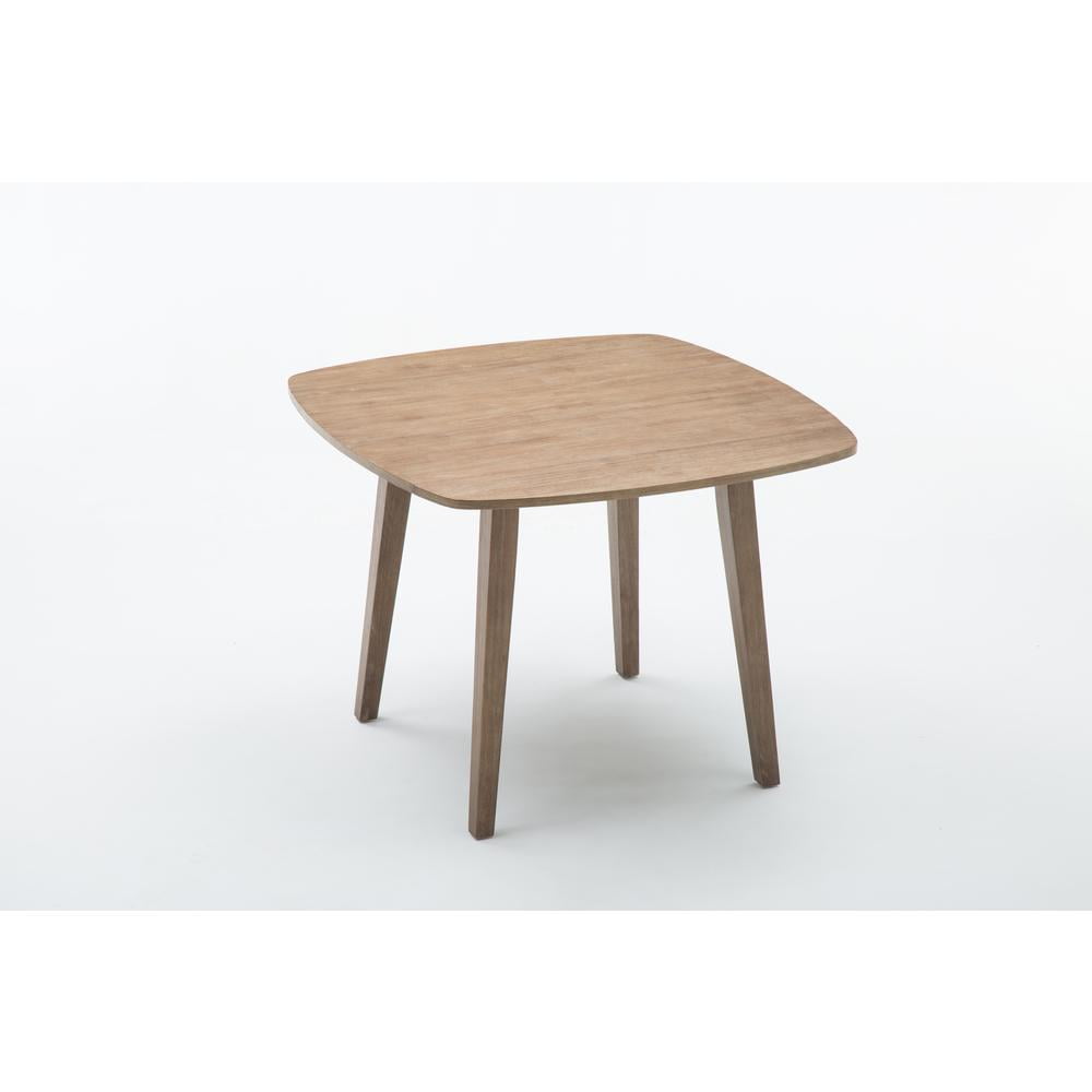 Boulder 40" Brown Reclaimed Wood Extendable Dining Table