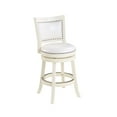 thumbnail image 1 of Boraam Bristol Counter Height High Back Swivel Wood Kitchen Counter Stool, Buttermilk Finish, 1 of 8