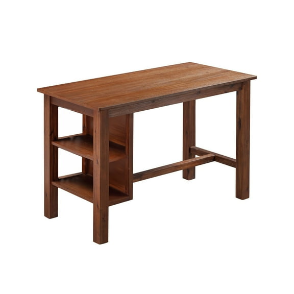 Boraam Brittany Rectangular Dining Room Table - Chestnut Wire-Brush Finish