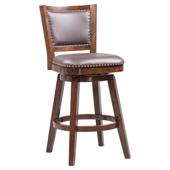 Boraam Broadmoor Swivel Bar Stool - Cappuccino