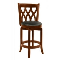 Boraam Cathedral Counter Height Swivel Counter Stool - Cherry Finish