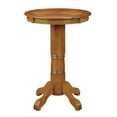 thumbnail image 1 of Boraam Florence 42" Height Pub Table - Distressed Brushed Oak, 1 of 8