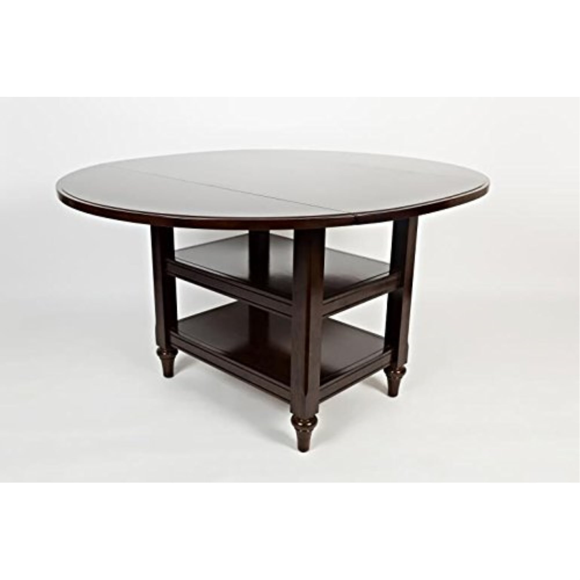 Boraam Harbor Cottage Drop Leaf Dining Table in Cappuccino