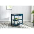 thumbnail image 1 of Boraam Holland Kitchen Cart With Stainless Steel Top - Navy Blue, 1 of 5