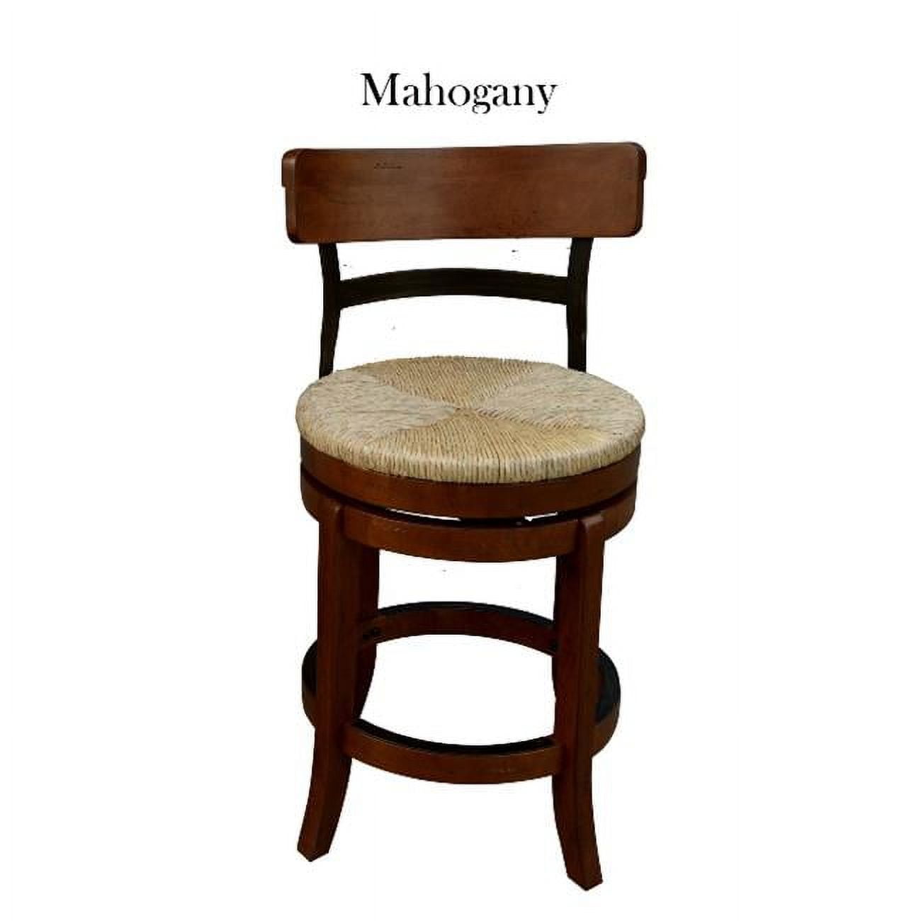 Boraam Industries 24 in. Myrtle Counter Stool Mahogany Size 18.5 Brown