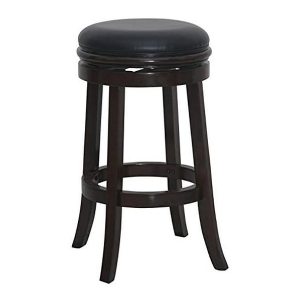 Boraam Industries  29 in. Boraam Backless Barstool, Cappuccino