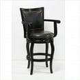 thumbnail image 1 of Boraam Industries  Jones Memory Swivel Stool - Black - Standard Bar Height, 1 of 1