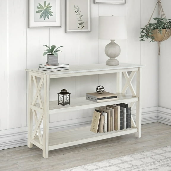 Boraam Jamestown Entryway Table, Antique White