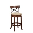 thumbnail image 1 of Boraam Myrtle 29" Swivel Bar Stool, Mahogony, 1 of 5
