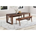thumbnail image 1 of Boraam Rasmus 3pc Dining Set - Chestnut Wire-Brush Finish, 1 of 7