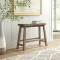 thumbnail image 1 of Boraam Sonoma Backless Wood Dining Bench - Barnwood Wire-Brush Finish, 1 of 11
