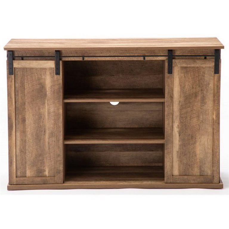 Weston Sliding Barn Door Media Cabinet Weston Sliding Barn Door Media Cabinet