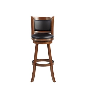 Boraam Wood Augusta Extra Tall Swivel Bar Stool Cherry Finish