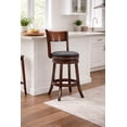 thumbnail image 1 of Boraam Palmetto Swivel Counter Stool  - Brandy, 1 of 9