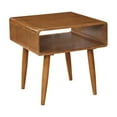 thumbnail image 1 of Boraam Alborg End Table - Rich Walnut Finish, 1 of 6