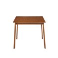 thumbnail image 1 of Boraam Zebra Series Hagen Dining Table, Walnut, 1 of 6