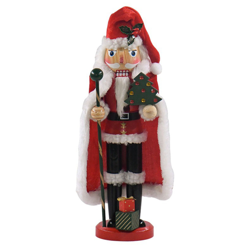 Borang Castle Guard Nutcracker Figurine Festive Collectible Nutcracker Gift for Living Room