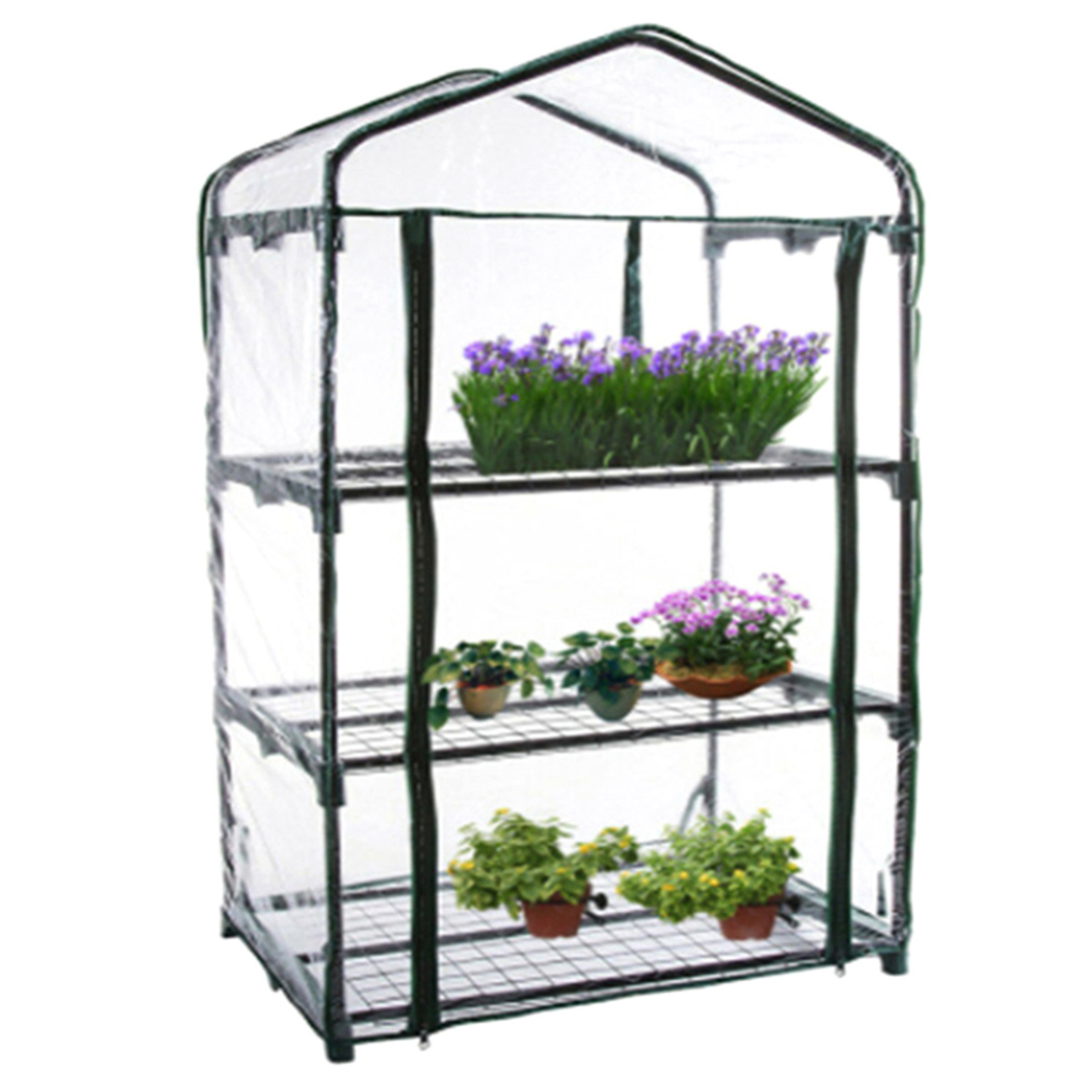 Borang Portable Greenhouse Cover with RollUp Zipper Door Greenhouse