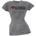 thumbnail image 1 of Borat - I Heart Kazakhstan Juniors T-Shirt - Medium, 1 of 1