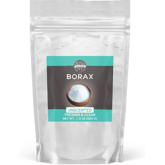 Borax, 1.5 lb, Unscented, Cleaning & Laundry