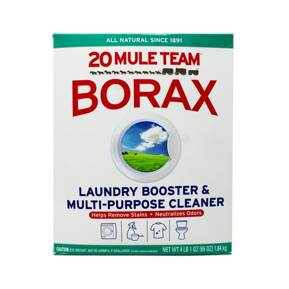 Borax 20 Mule Team Detergent Booster, 65 Oz. (4LB)