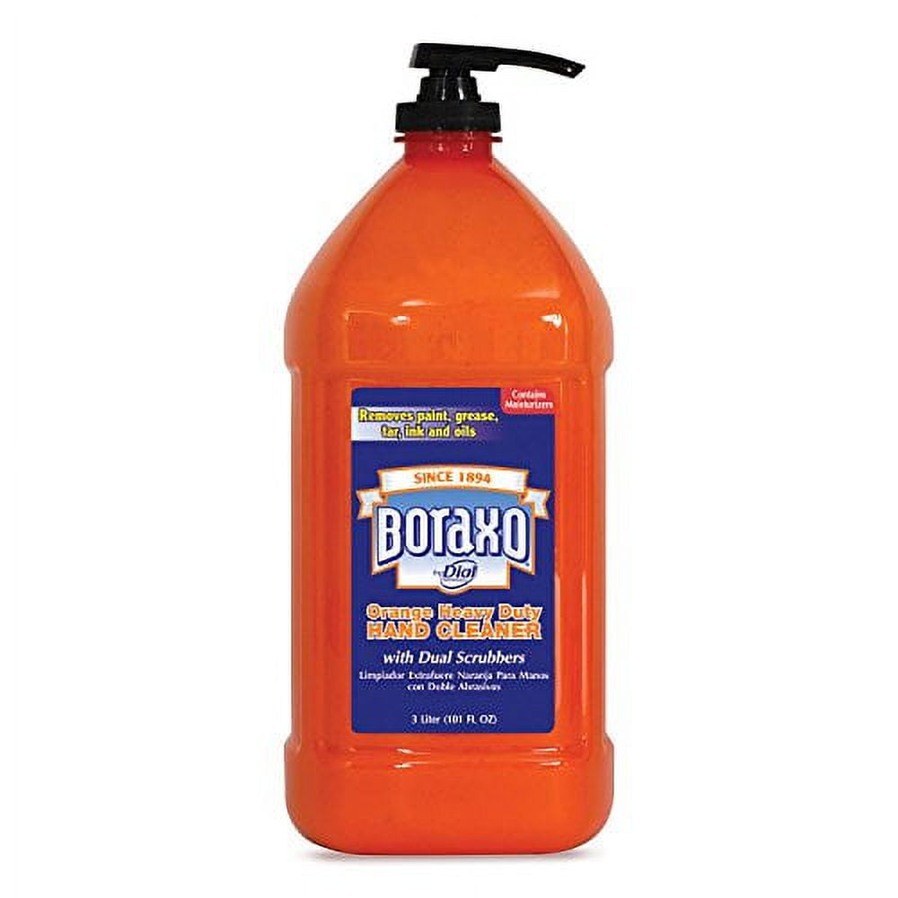 Boraxo 06058 Orange Heavy Duty Hand Cleaner 3 Liter Pump Bottle