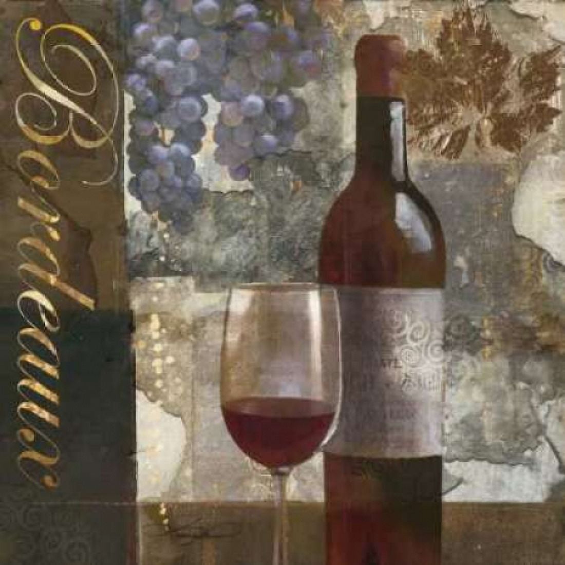 Bordeaux Canvas Art - Keith Mallett (24 x 24)