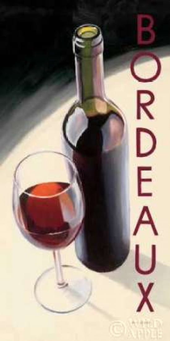 Bordeaux Canvas Art - Marco Fabiano (24 x 48)