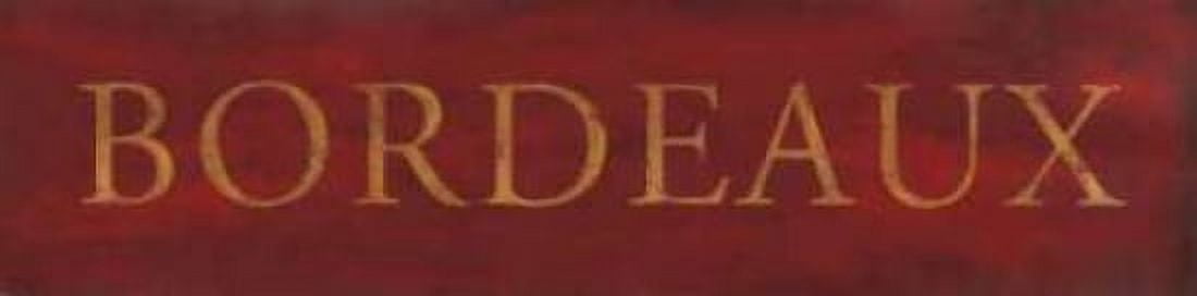Bordeaux Canvas Art - Stephanie Marrott (12 x 36)