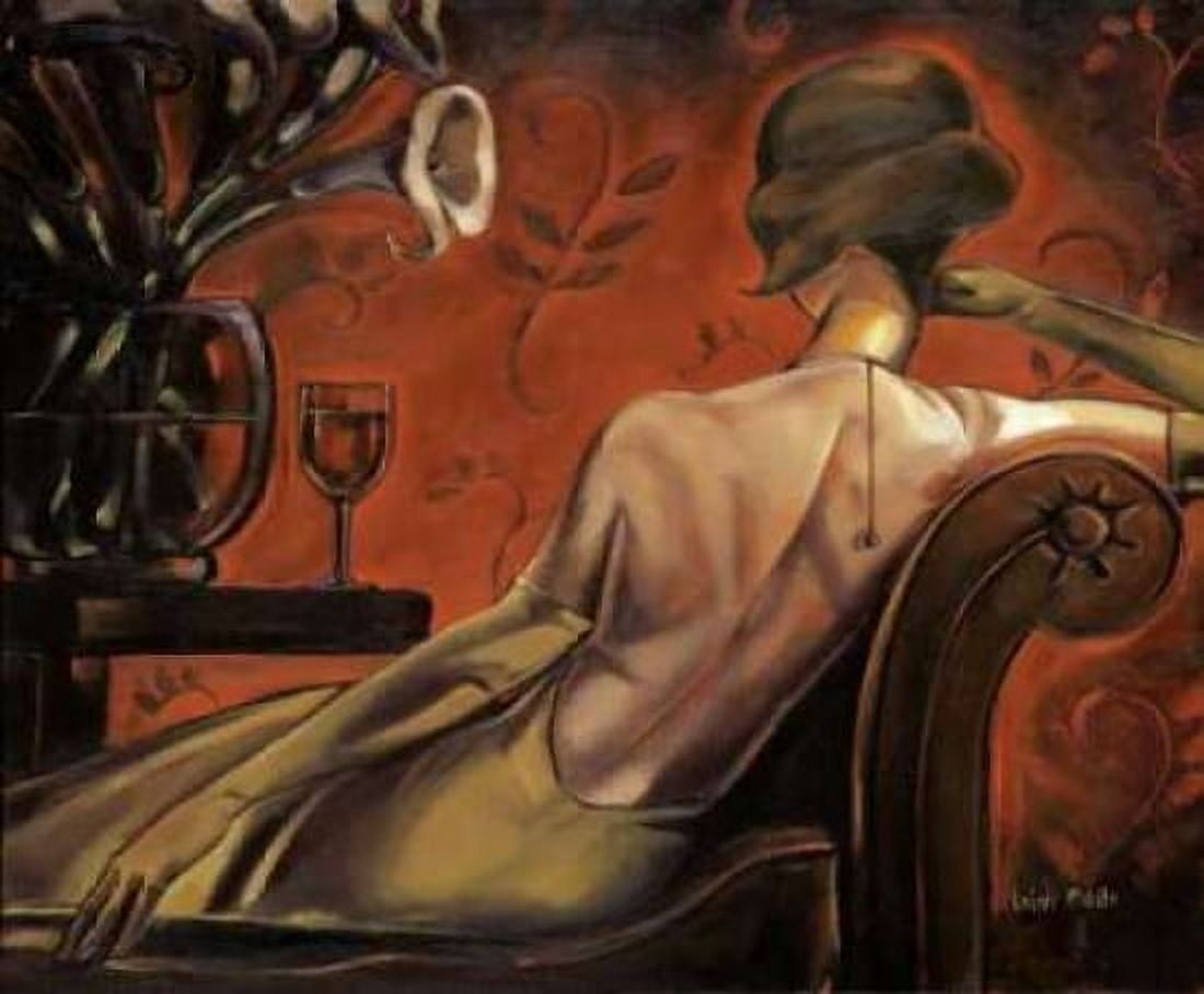 Bordeaux Lounge Canvas Art - Trish Biddle (20 x 24)