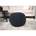 thumbnail image 1 of Bordeaux Pouf, 13in Height - Can Be Used as Decorative Cushion, 1 of 2